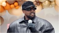 Kanye West attends the Los Angeles Mission's Annual Thanksgiving event at the Los Angeles Mission (Image via David Livingston/Getty Images)